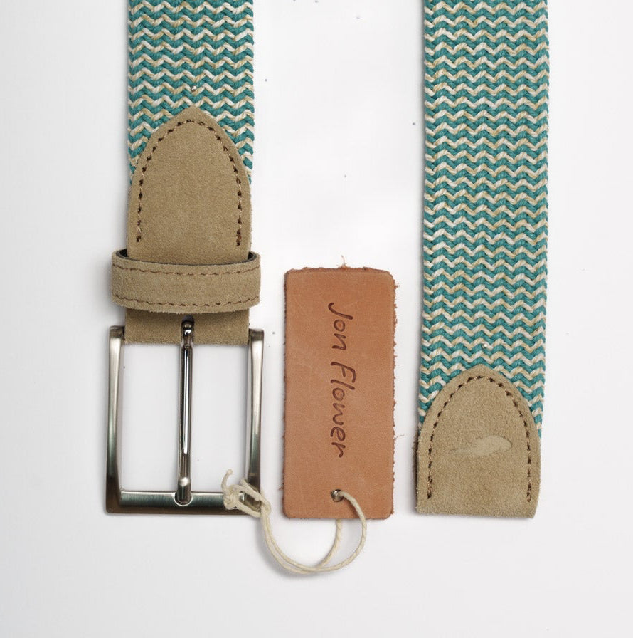 SAINT TROPEZ Linen Braided Belt